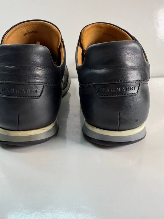 Magnanni Leather Sneakers – Made in Spain – Size US 9 - Picture 4 of 12